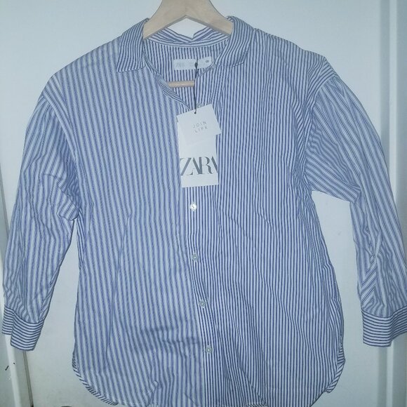 Zara long sleeve button down shirt - Picture 1 of 6